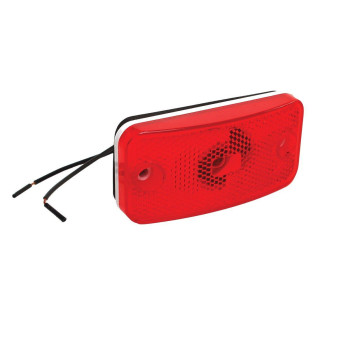 RV Designer E395 Clearance Light- Fleetwood Style- Red