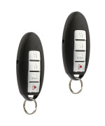 2 Replacement Key Fob Keyless Entry Remote for Nissan Infiniti (KR55WK48903 KR55WK49622)