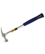 Estwing Framing Hammer 22 Oz Long Handle Straight Rip Claw With Smooth Face Shock Reduction Grip E322S