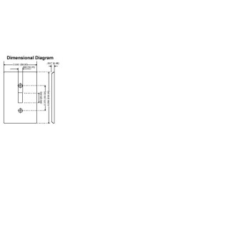 Leviton 88103 1Gang Duplex Device Receptacle Wallplate Oversized Thermoset Device Mount White