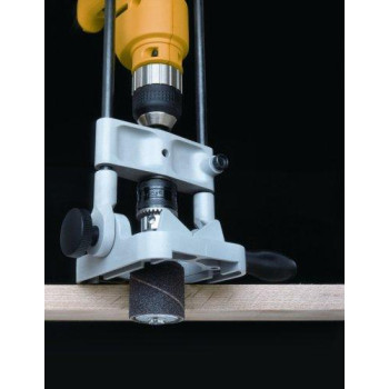 General Tools Precision Drill Guide For 38Inch Or 12Inch Power Drills Portable Lightweight Folds Flat For Storage Silve