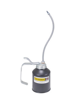 Goldenrod 707 Industrial Pump Oiler With Flex Spout 12 Oz Capacity