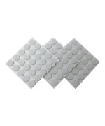 Shepherd Hardware 9957 38Inch Selfadhesive Felt Furniture Pads 75Pack White