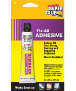 Super Glue Fix All Adhesive 58 Fl Oz Tube Clear Ptfa