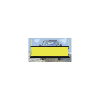 Yellow Poly Snow Plow Shield