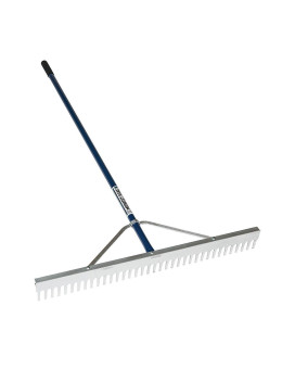 Midwest 10036 Aluminum Landscape Rake 36Inch Blue