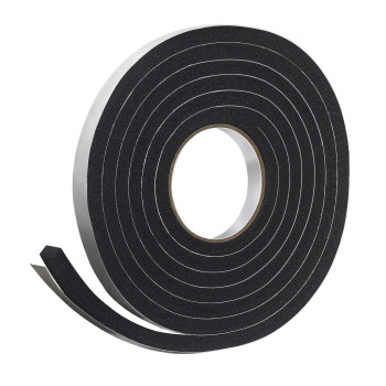 Frost King R734H Sponge Rubber Foam Tape 34 W X 716 H X 10 L Black