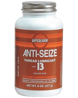 Versachem 13010 Antiseize Thread Lubricant 8 Oz With Brushtop Bottle