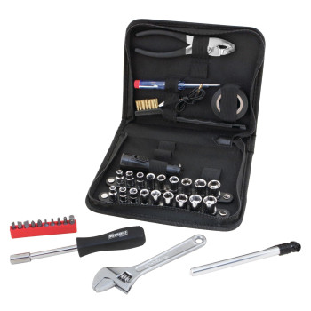 Performance Tool W1197 38 Piece Compact Tool Set With Zipper Case