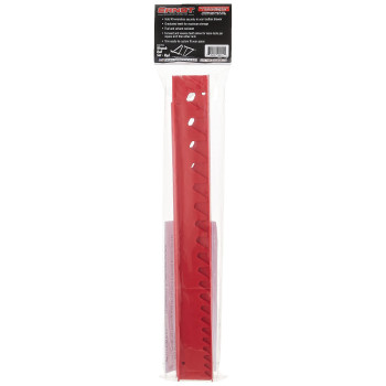 Ernst Manufacturing 40 Tool Space Saver Wrench Rails Red 6014