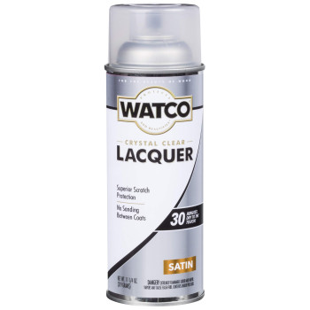 Watco 63281 1125 Oz Spray Pack Of 1 Clear Satin