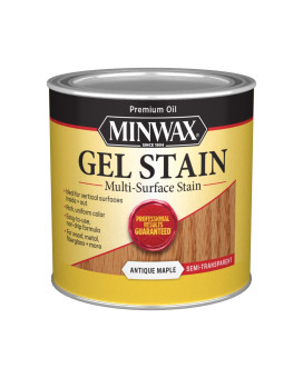 Minwax 260304444 Gel Stain Antique Maple 12 Pint