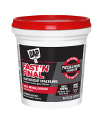 Dap 12141 Fastn Final Spackling Interior And Exterior White 16 Fl Oz Pack Of 1