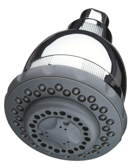 Culligan Wshc125 Wallmounted Filtered Showerhead With Massage 10 000 Gallon Chrome 85L X 475W