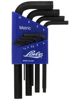 Lisle 42300 Metrix Hex Key Set