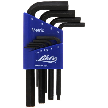 Lisle 42300 Metrix Hex Key Set