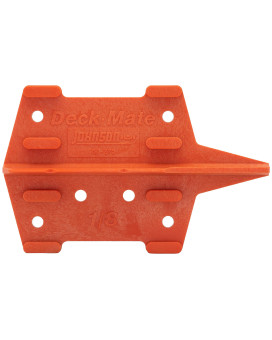 Johnson Level Tool 60275 Deck Mate Deck Board Spacing Tool Orange 1 Level