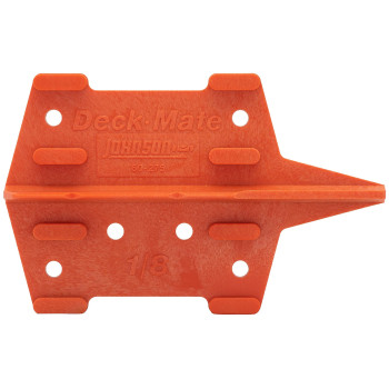 Johnson Level Tool 60275 Deck Mate Deck Board Spacing Tool Orange 1 Level