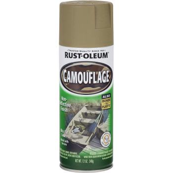 Rustoleum 1917830 Specialty Camouflage Spray Paint 12 Oz Khaki