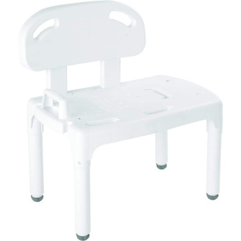 Carex Universal Tub Transfer Bench Shower Bench And Bath Seat Shower Chair Converts To Right Or Left Hand Entry Bathtub Trans