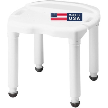 Carex Universal Bath Seat And Shower Chair Bath Chair Supports Up To 400 Pounds Adjustable Height Shower Bench Plastic Stoo