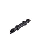 Raindrip 312010B Drip Irrigation Fittings Single Barbed Coupling Connectors 14Inch 10 Per Bag For Trees Shrubs Gardens B