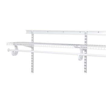 Closetmaid 2812 Shelftrack 84Inch Standard White