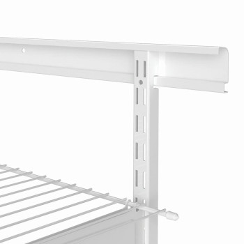 Closetmaid 2812 Shelftrack 84Inch Standard White