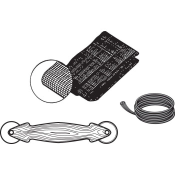 Primeline P 7515 Screen Door Repair Kit With Rolling Tool Replace The Screen On Windows Or Patio Doors 36 In X 84 In Charc