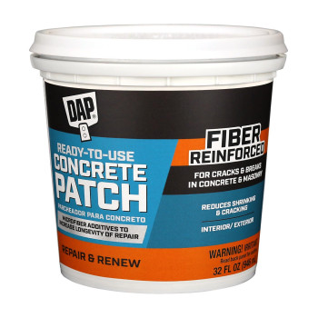 Dap 31084 Concrete Patch Interior And Exterior 1Quart Gray