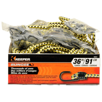 Keeper 06037 36 Bungee Cord With Coated Hooks