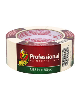 Duck Brand Professional Painters Tape 188 Inches By 60 Yards Beige Single Roll 1361966