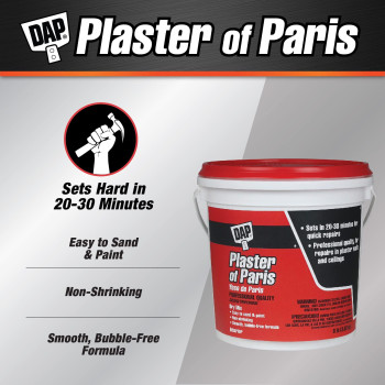 Dap 10310 Plaster Of Paris Tub Molding Material 8Pound White