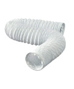 Lambro Industries 1309 4 X 8 White Vinyl Vent Hose