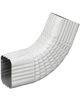 Amerimax Home Products 47265 3 X 4Inch Aluminum B Elbow White