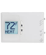 Lux Pro Psd111B Nonprogrammable Thermostat For Home Use 1 Heat 1 Cool