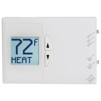 Lux Pro Psd111B Nonprogrammable Thermostat For Home Use 1 Heat 1 Cool