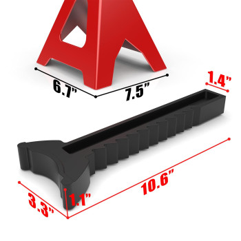 Big Red T43202 Torin Heavy Duty Steel Jack Stands 3 Ton 6 000 Lb Capacity Car Lifting Stand 1 Pair Not Suitable For Suv Truc