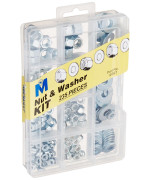 Midwest Fastener 14997 Nut Washer Assortment Kit 235 Piece 12