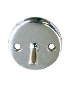 Lasco 031403 Bathtub Trip Plate And Lever With Screws Chrome Plated Finish