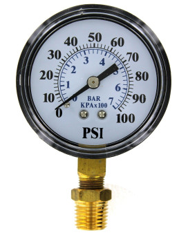 Parts2O Tc2104 Well Pump Pressure Gauge