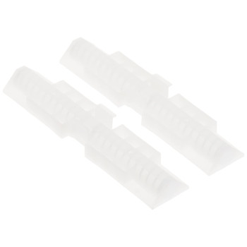 Primeline N 6539 78 In White Nylon Top Mount Bifold Door Slide Guide Acme 2 Pack