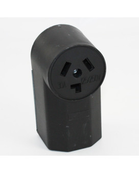 Eaton Wd125 Dryer Electrical Receptacle V 30 A 3 Pole 3 Wire Black