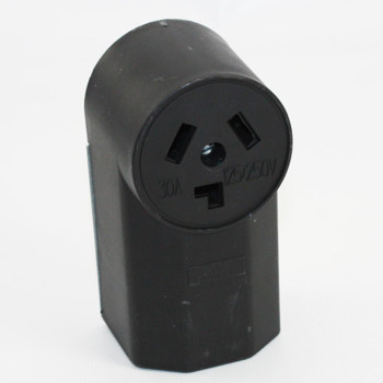 Eaton Wd125 Dryer Electrical Receptacle V 30 A 3 Pole 3 Wire Black