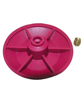 Lasco 041607 Red Chemical Resistant Combo Seatdisc Fits Both Snap And Screw On Toilet Flapper For American Standard Actuators