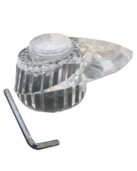 Lasco Hc171A Valley Style Single Control Clear Lucite Replacement Shower Valve Handle 16L X 207W X 27H