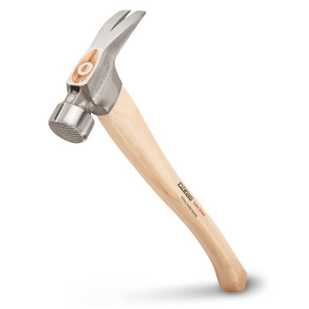 Estwing Sure Strike California Framing Hammer 25 Oz Straight Rip Claw With Milled Face Hickory Wood Handle Mrw25Lm