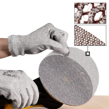 Mirka 9A232600 5Inch 600 Grit Mesh Abrasive Dust Free Sanding Discs Box Of 50 Discs