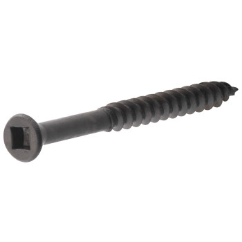 The Hillman Group Square Drive Black Phosphate Trim Screws 6 X 214