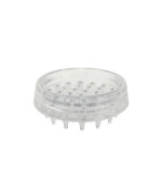 Shepherd Hardware 9081 112Inch Spiked Furniture Cup Clear Plastic